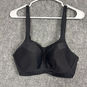 Chantelle C29410 High Impact Sports Bra Size 34DD Black